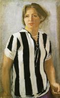 Самохвалов А.Н. Девушка в футболке. 1932